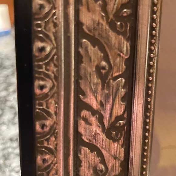 MCM Calla Lily print, C. Williams signed in gold-leaf frame - Picture 3 of 3